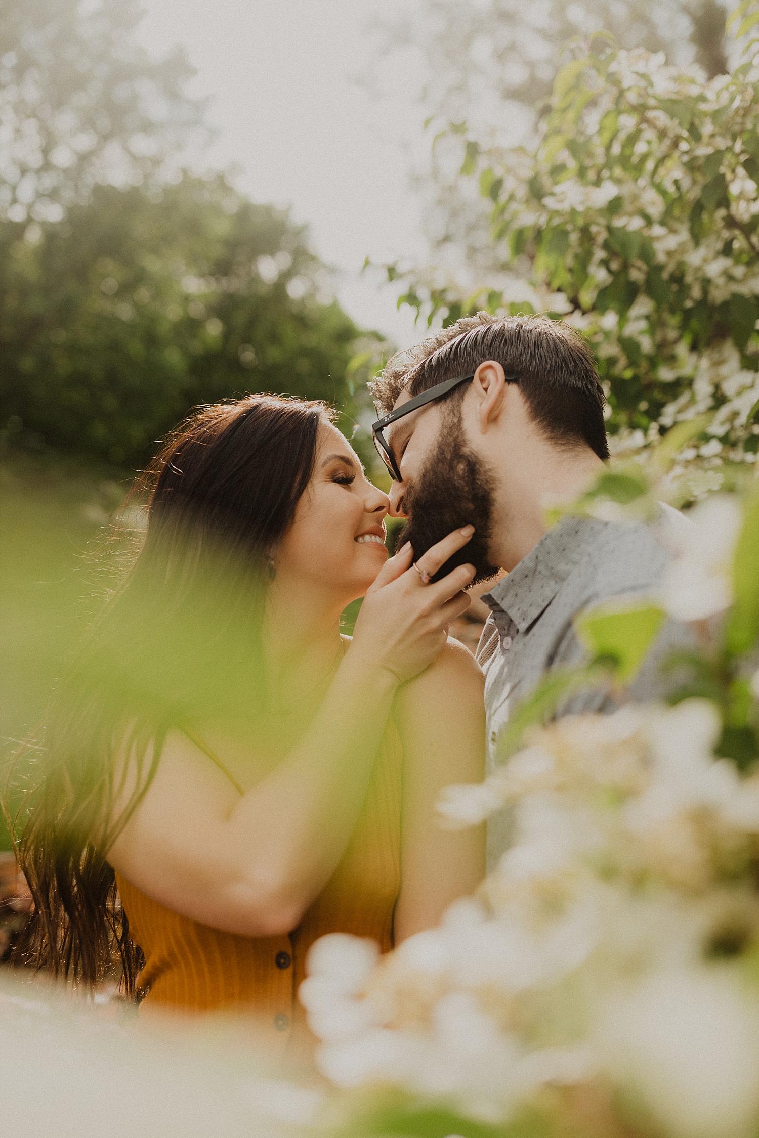 spring-couples-session-boise-foothills