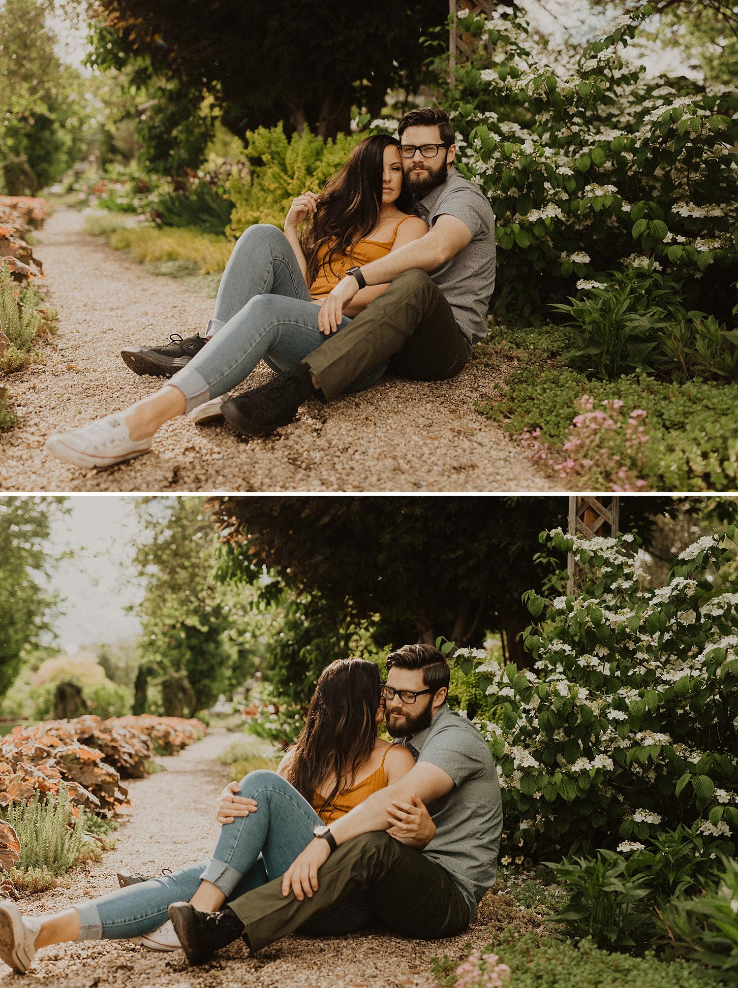 spring-couples-session-boise-foothills