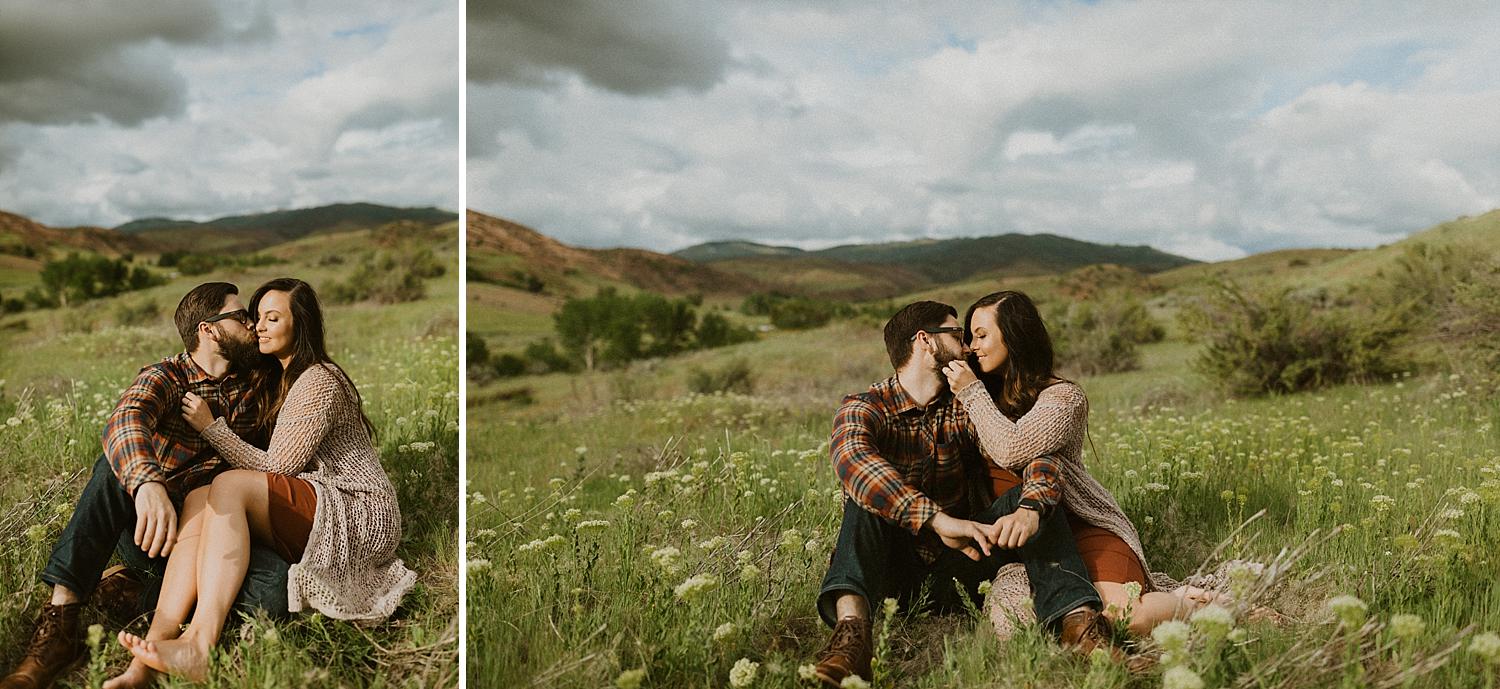 spring-couples-session-boise-foothills