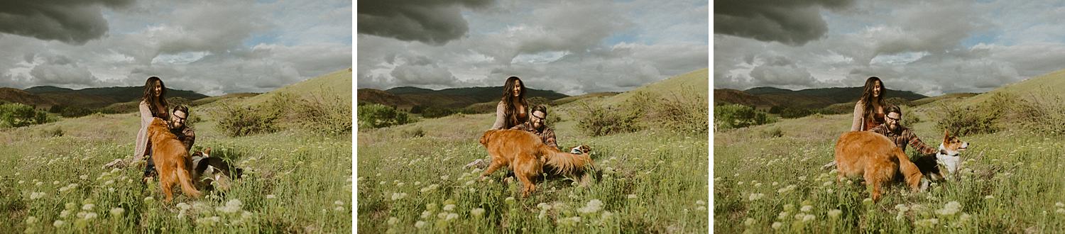 spring-couples-session-boise-foothills