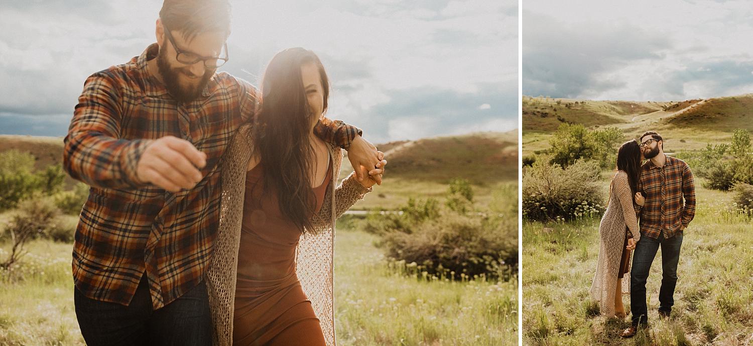 spring-couples-session-boise-foothills